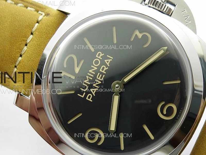 PAM372 HWF 1:1 Best Edition on Brown Leather Strap P.3000 Super Clone